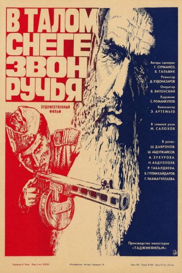 В талом снеге звон ручья